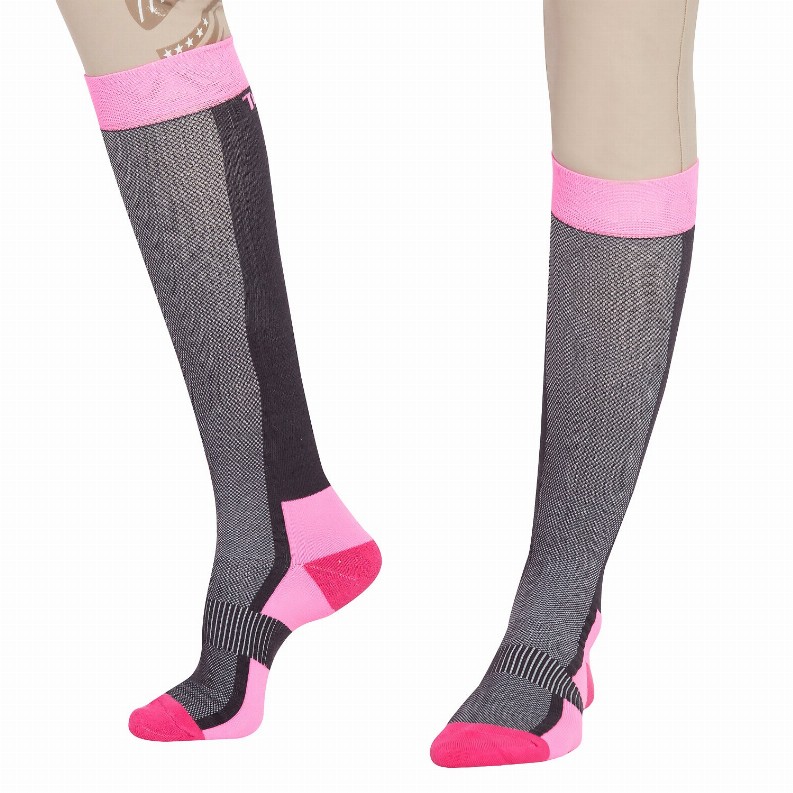 TuffRider Ladies Ventilated Knee Hi Socks