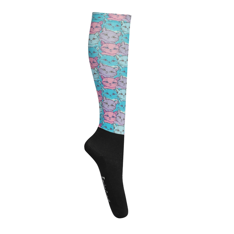 Equine Couture OTC Boot Socks  Standard  Cats