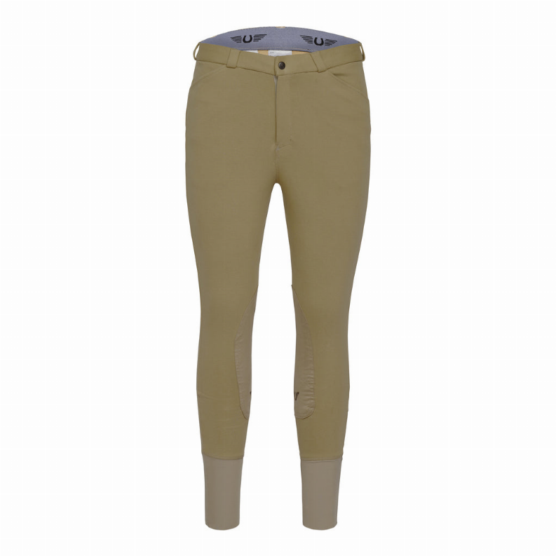 TuffRider Men's Patrol Knee Patch Breeches  32  LIGHT TAN 