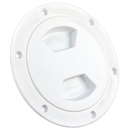 4In Access/Deck Plate, White