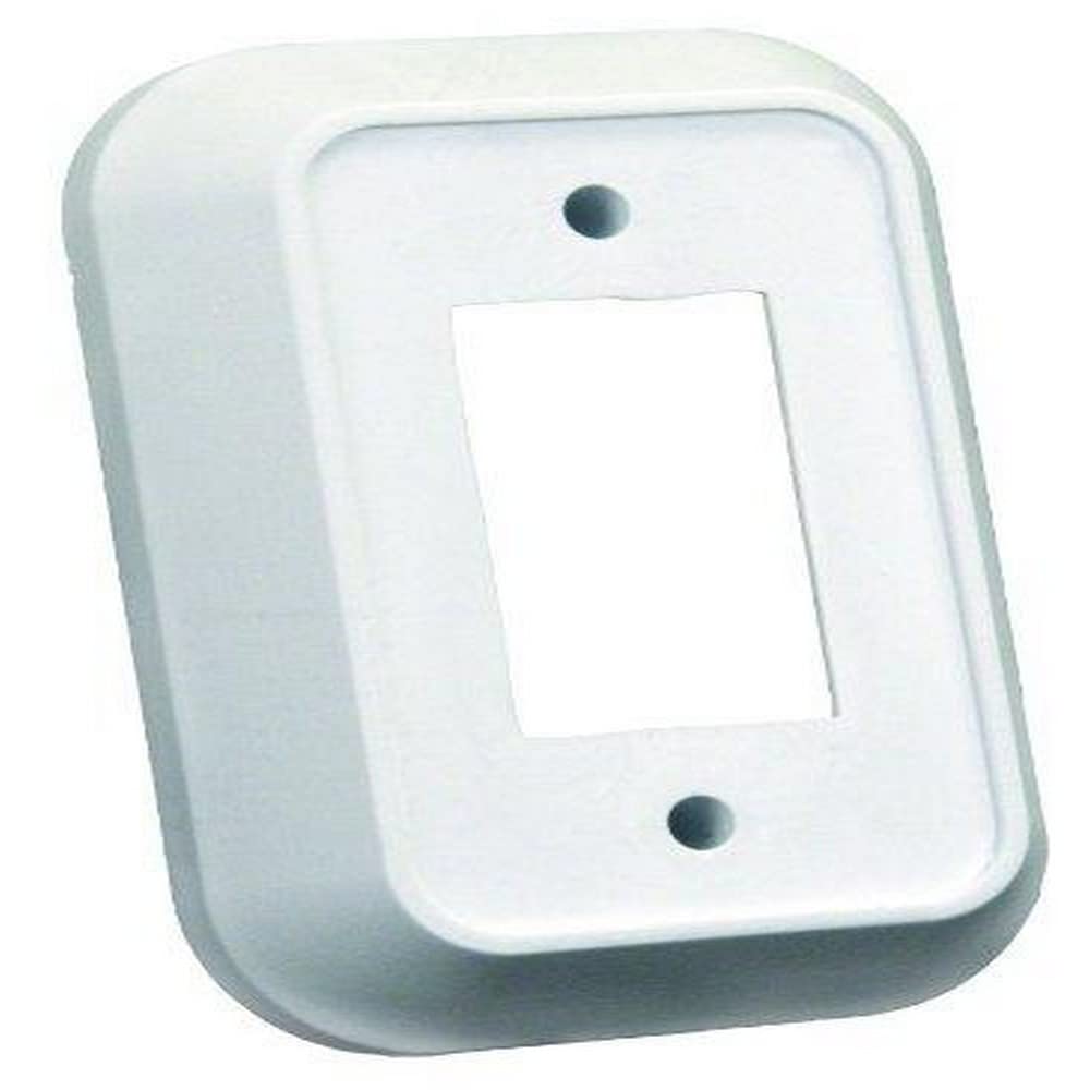 SPACER FOR SINGLE FACE PLATE WHITE