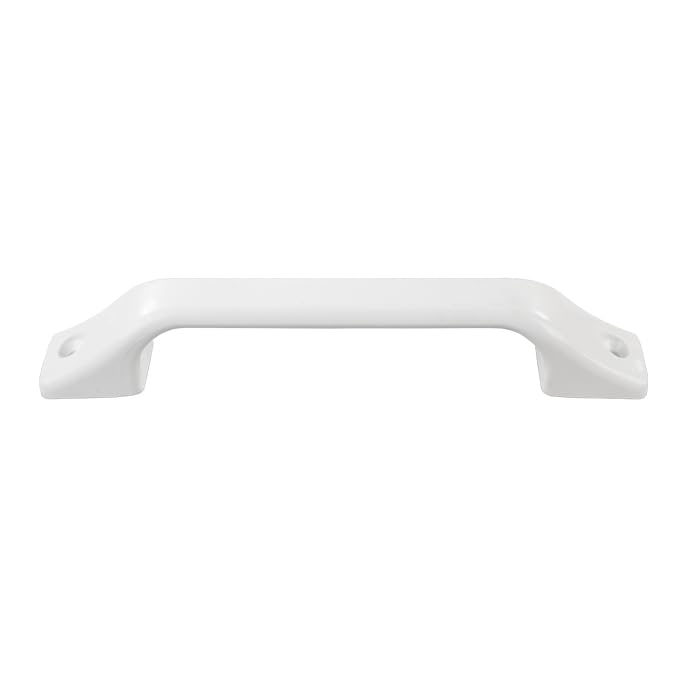 PLASTIC GRAB HANDLE WHITE