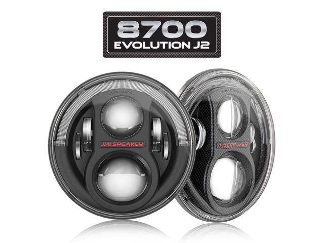 8700-EVOJ2-12V ECE, BLK, LHT, SET