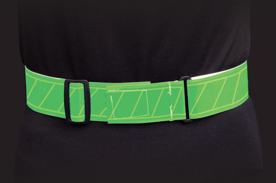 Economy Reflective Belt - Green