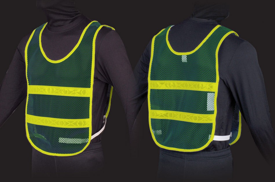 Reflective Standard Safety Vest - XL Green/Lime