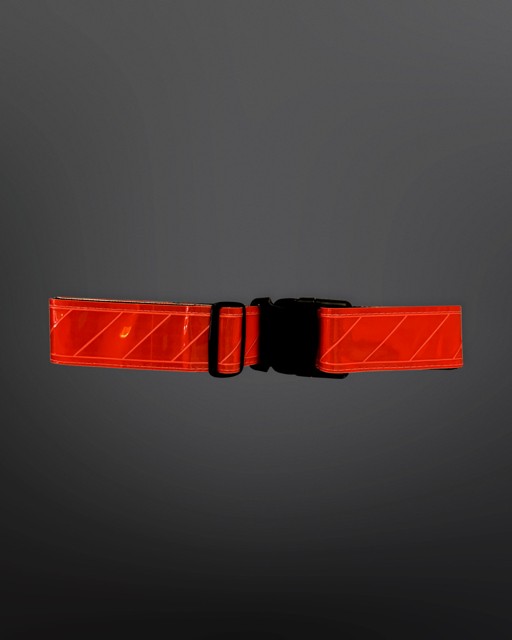 Reflective Web Belt - Red
