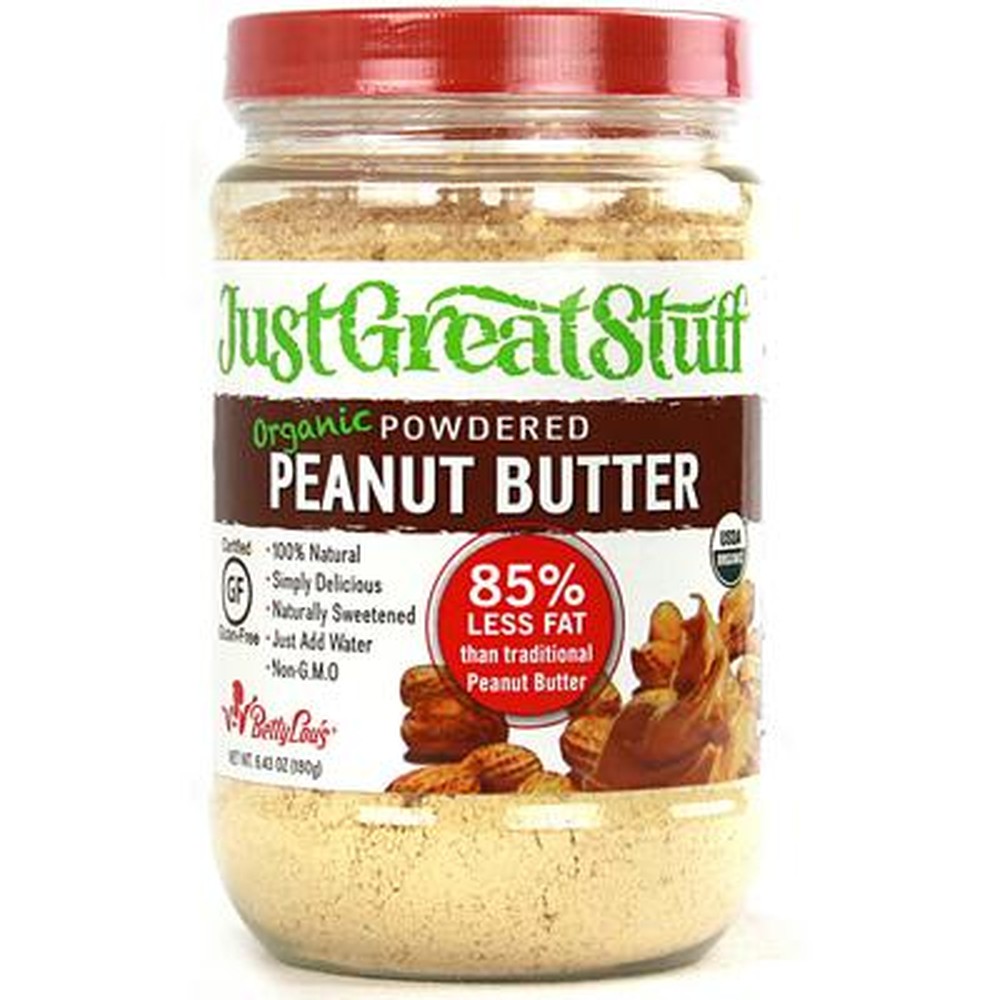 Betty Lou's Just Great Stuff Organic Powdered Peanut Butter (12x6.5 Oz)