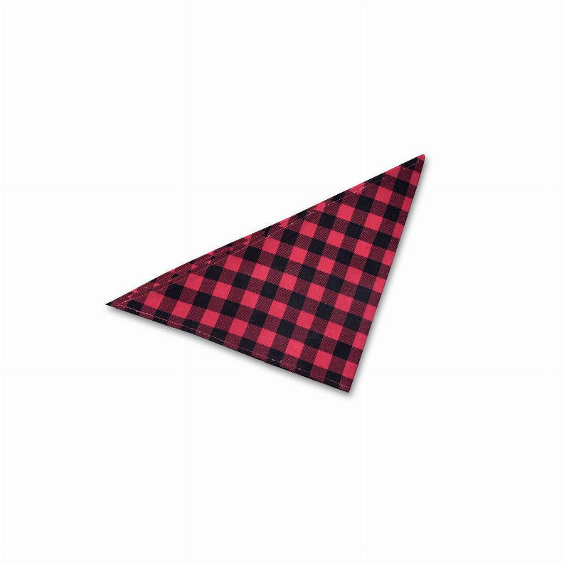 Dog Bandana - Small - 20" Buffalo Plaid