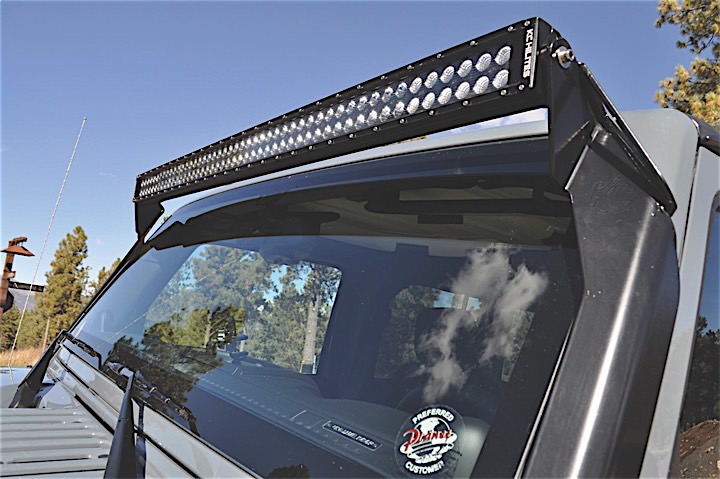 07-14 WRANGLER JK OVERHEAD MOUNT C50 LED BAR & BRKT KIT