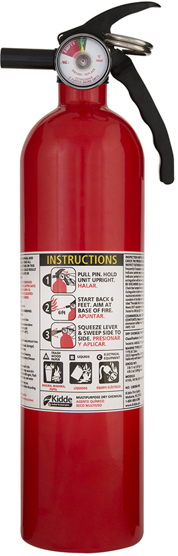 466142MTL 2.5# F Extinguisher