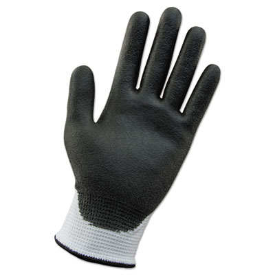 G60 ANSI Level 2 Cut-Resistant Gloves, 265 mm Length, 2X-Large, White/Black, 12 Pairs