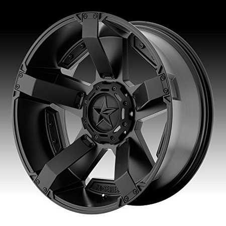 18x9 ROCKSTAR II 811 MATTE BLACK 8x180 bp 5.00 b/s 00 offset