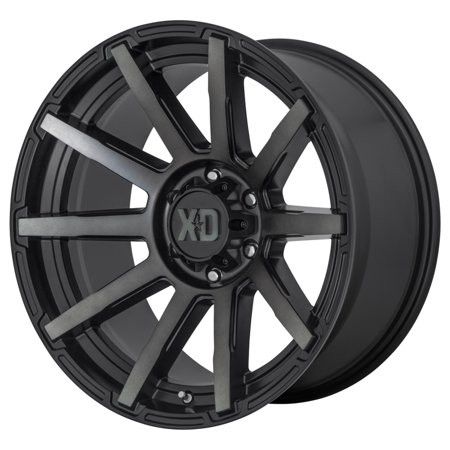 OUTBREAK 20x10 5x127.00 SATIN BLACK W/ GRAY TINT (-18 mm)