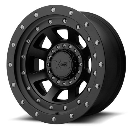 FMJ 17x9 5x127.00/5x139.70 SATIN BLACK (-12 mm)