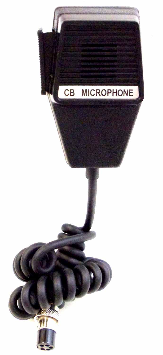 5 Pin Replacement Microphone W/6' Cord