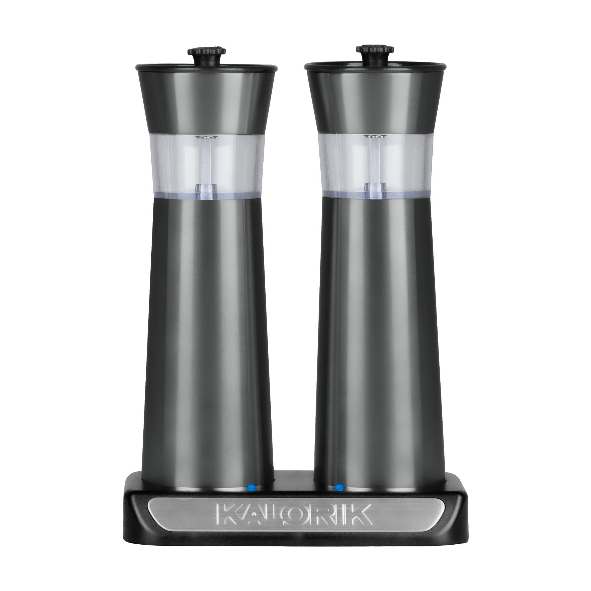 Kalorik Rechargeable Gravity Salt & Peppermill Set