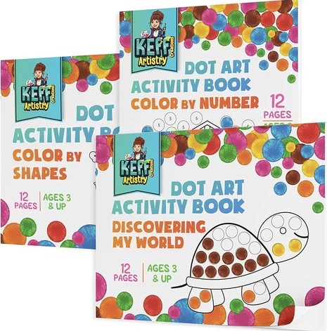 Kids Dot Art Activity Book