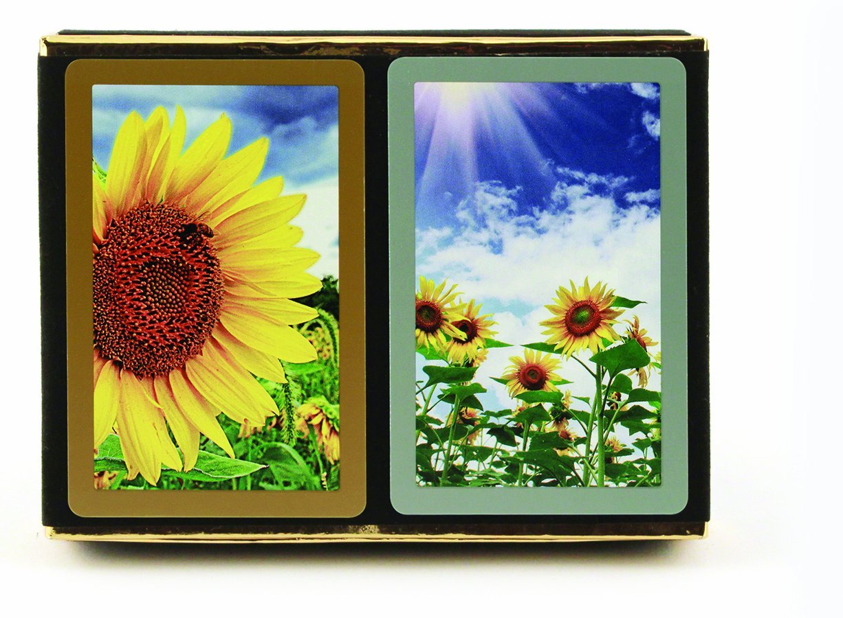 Sunflowers, Jumbo Index 2-Deck Set