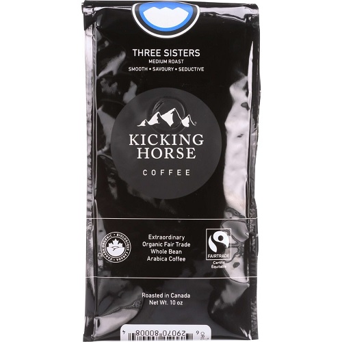 Kicking Horse Coffee Three Sisters Coffee Medium Roast (6x10 OZ)