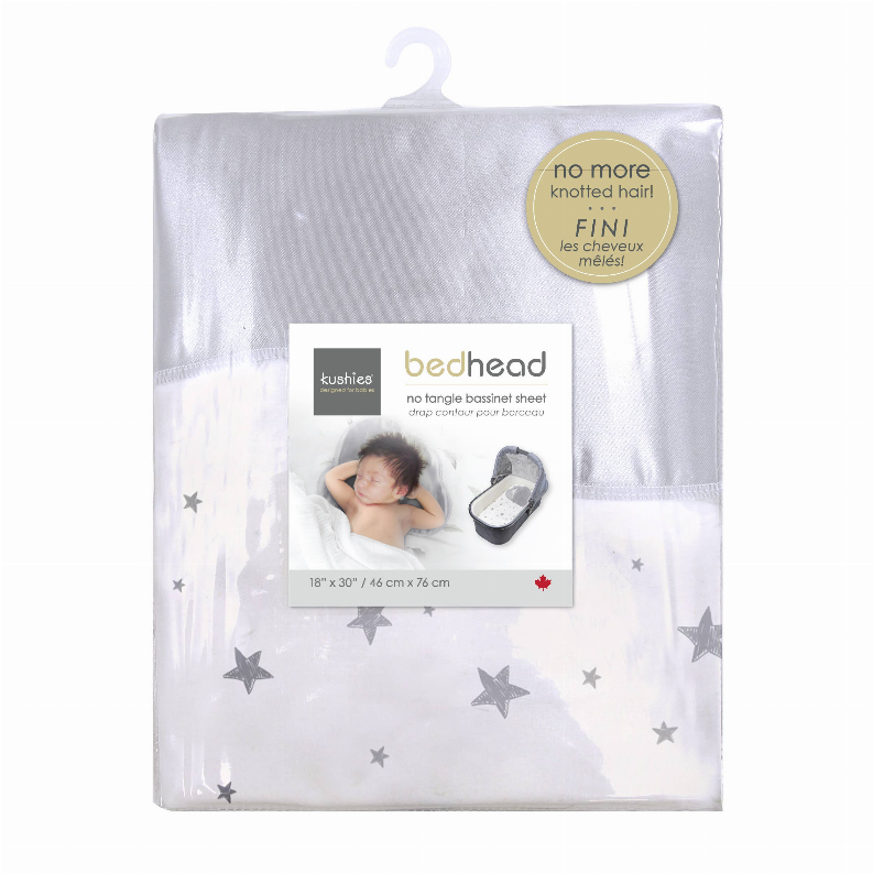 Bassinet Sheet Flannel With Satin