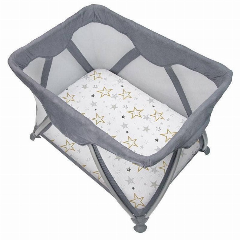 Playard Sheet Percale - Multi Golden Star