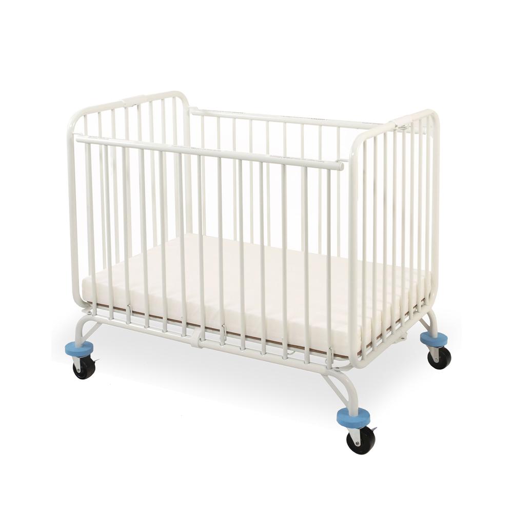 Deluxe Holiday Mini/Portable Folding Metal Crib