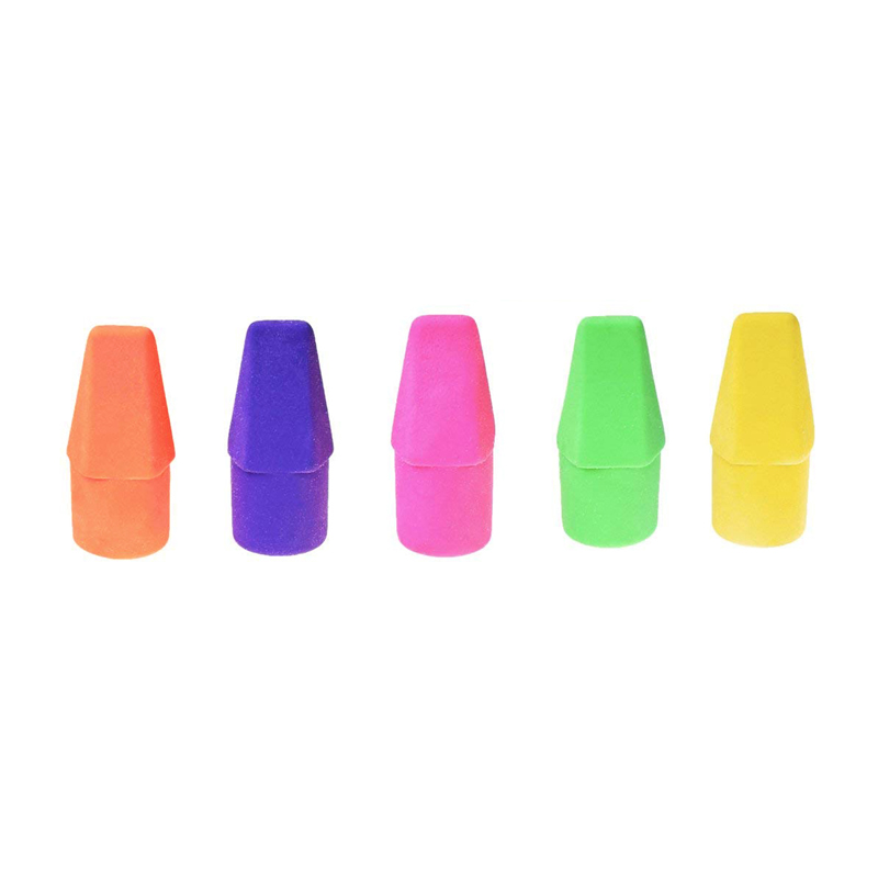 Writing Accessories, Slip-On Wedge Shaped Cap Eraser, Pack of 144