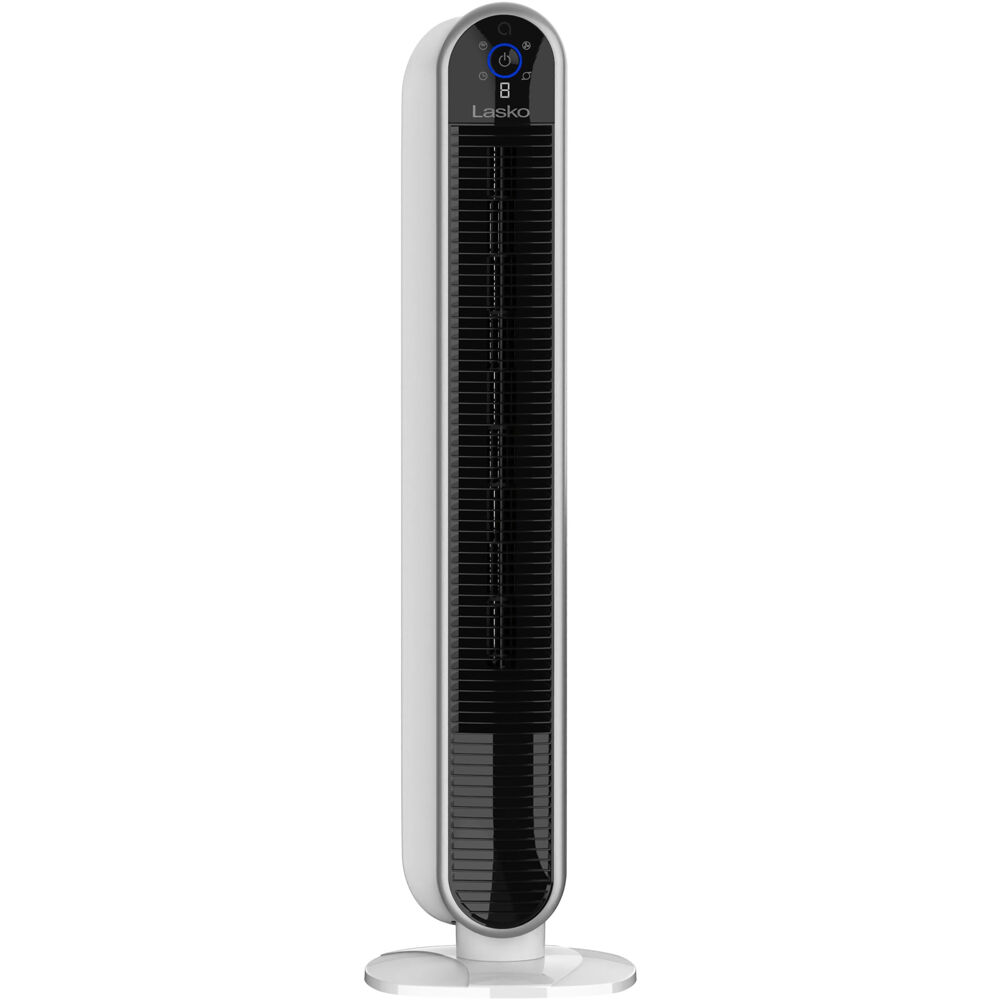 Lasko 40" Smart Tower Fan Powered by Aria, White