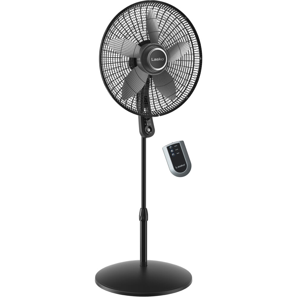 Lasko 20" Oscillating Remote Control Pedestal Fan