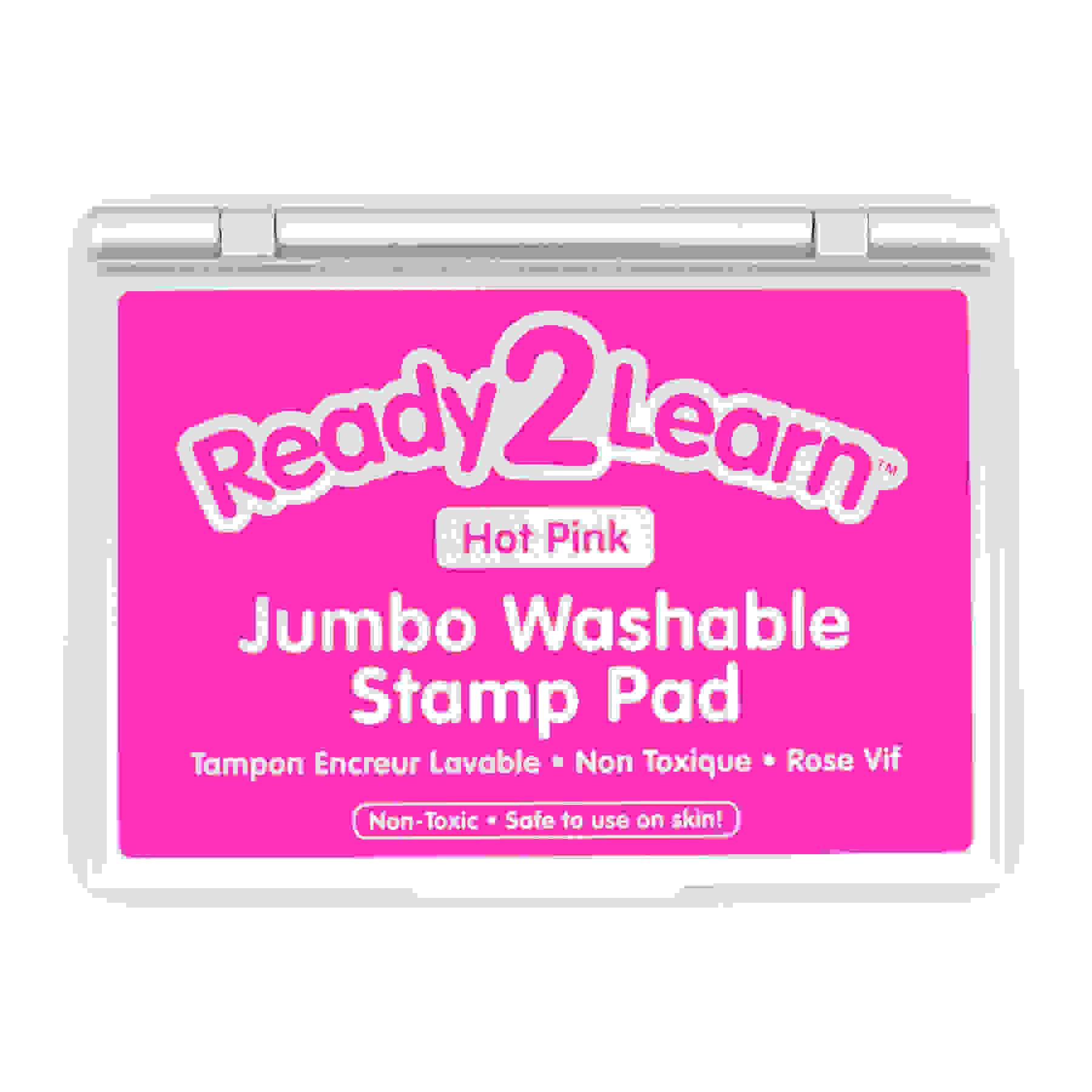 Jumbo Washable Stamp Pad - Hot Pink