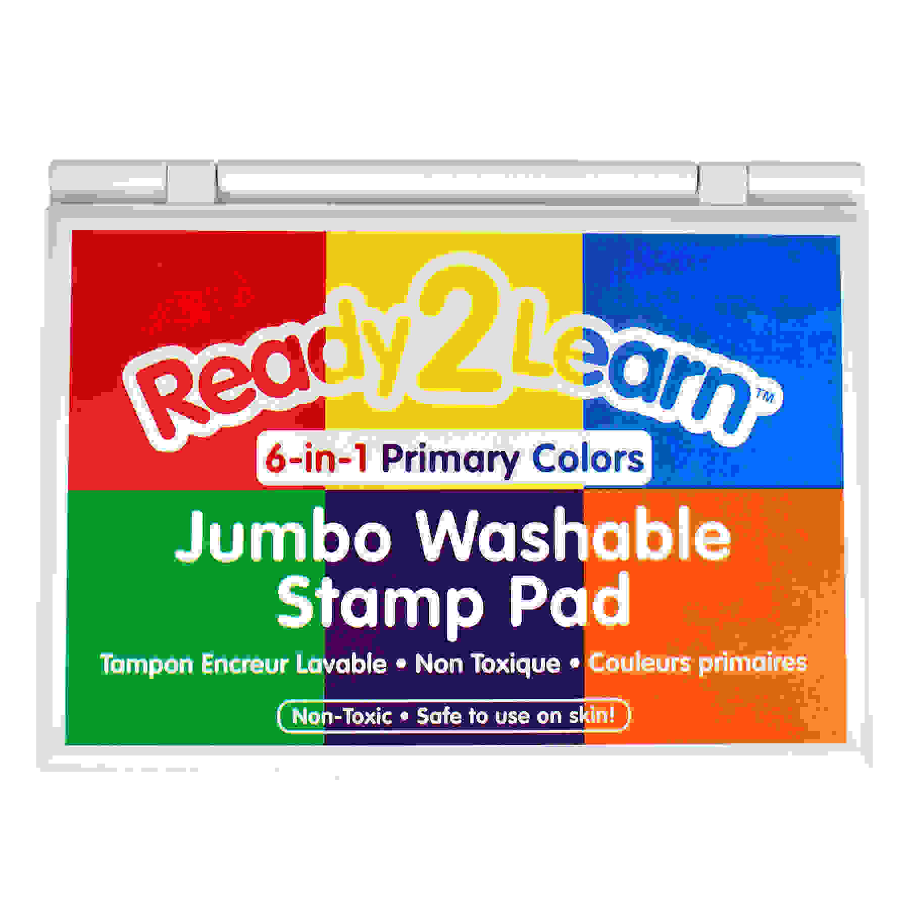 Jumbo Washable Stamp Pad - 6-in-1