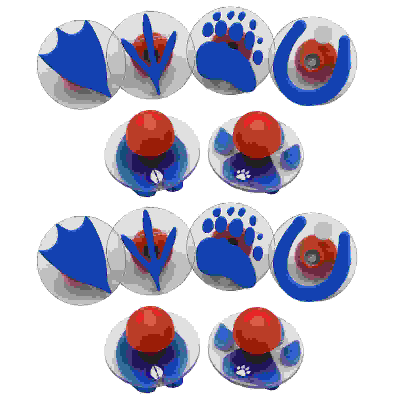 Ready2Learn Giant Stampers, Paw Prints, 6 Per Set, 2 Sets