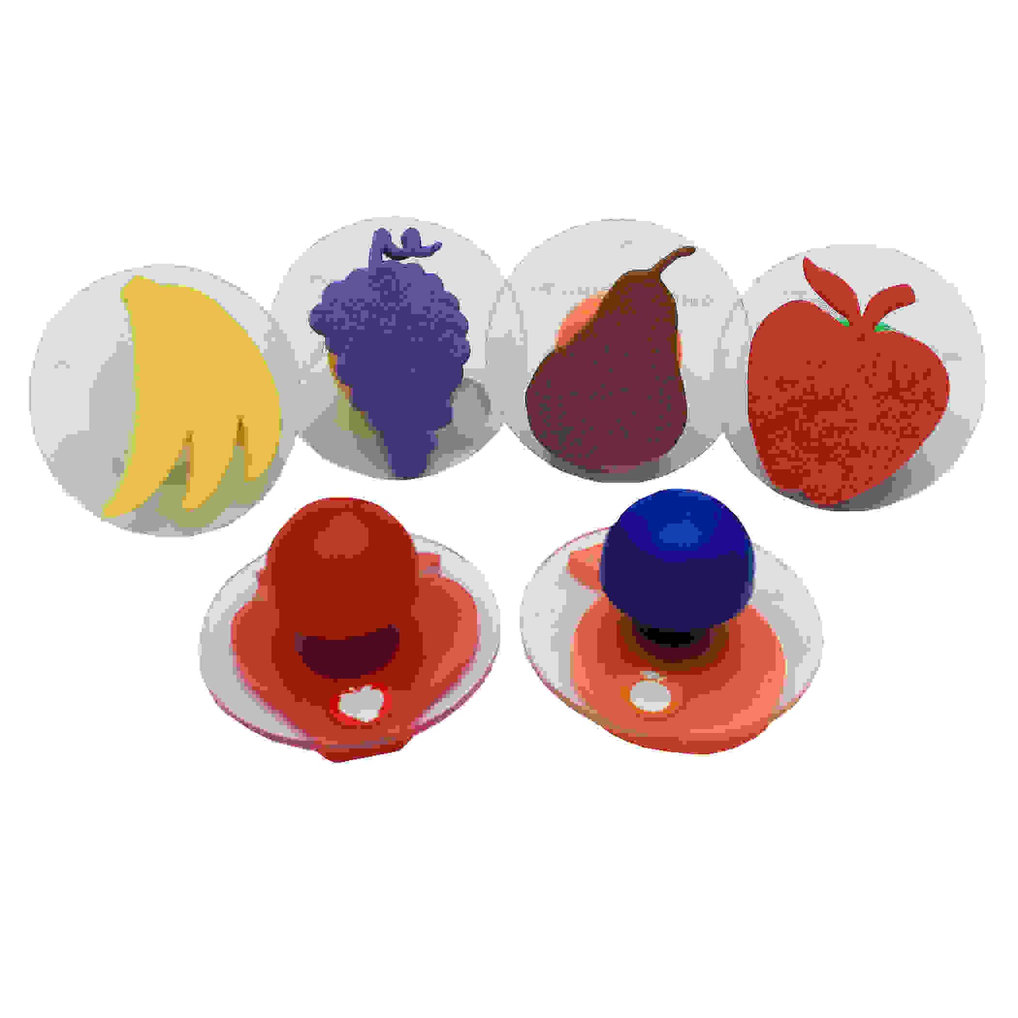 Giant Stampers - Fruit - Set of 6