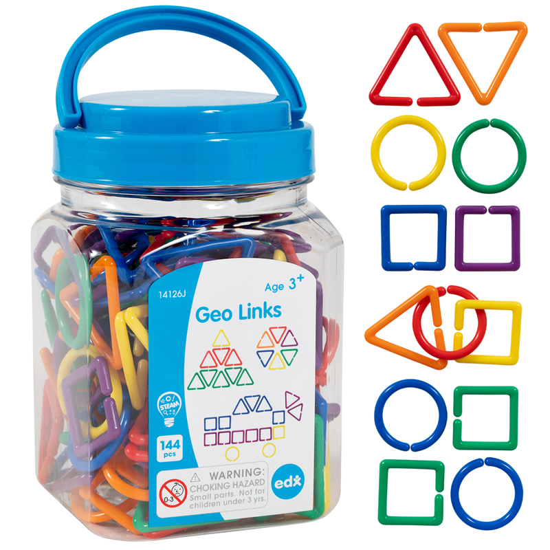 Geo Links - Mini Jar - Set of 144