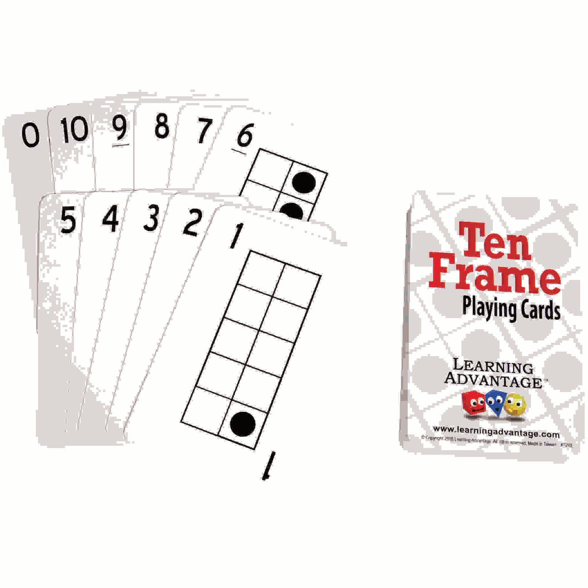 Ten Frame Playing Cards