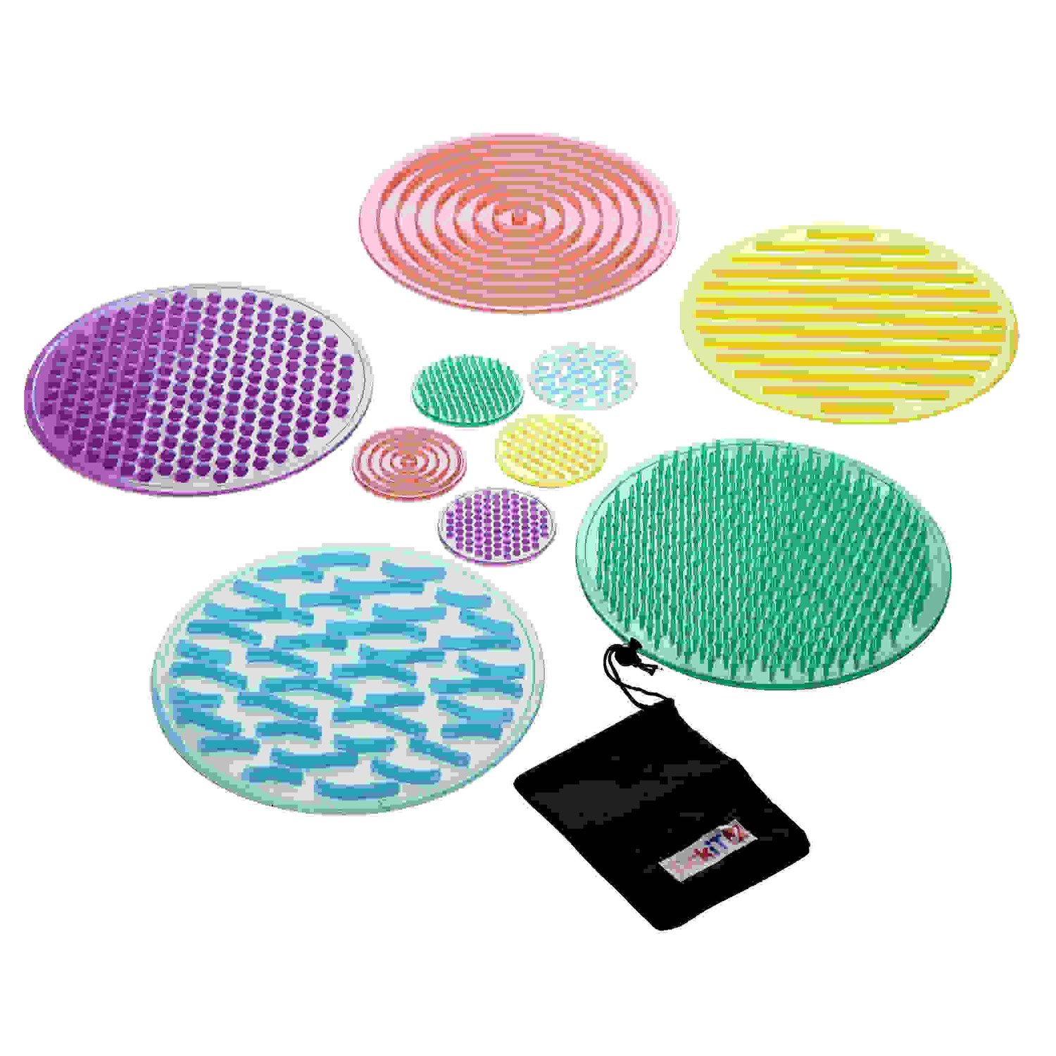 SiliShapes Sensory Circles - Set of 10