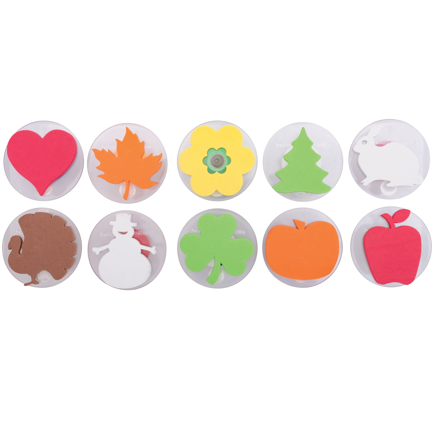 Giant Stampers - Holiday Shapes - Set of 10