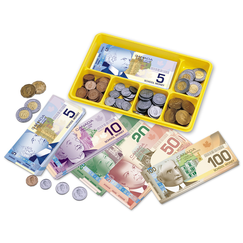 Canadian Currency X-Change Activity Set