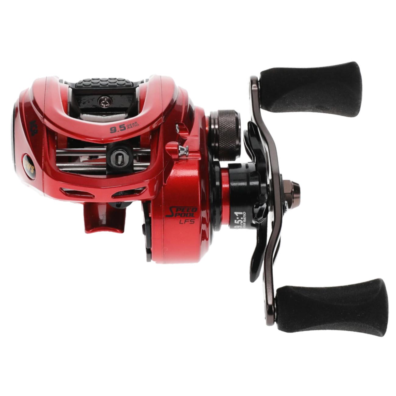 Lews HyperSpeed 9.5:1 Baitcast Reel LFS Left Hand Retrieve