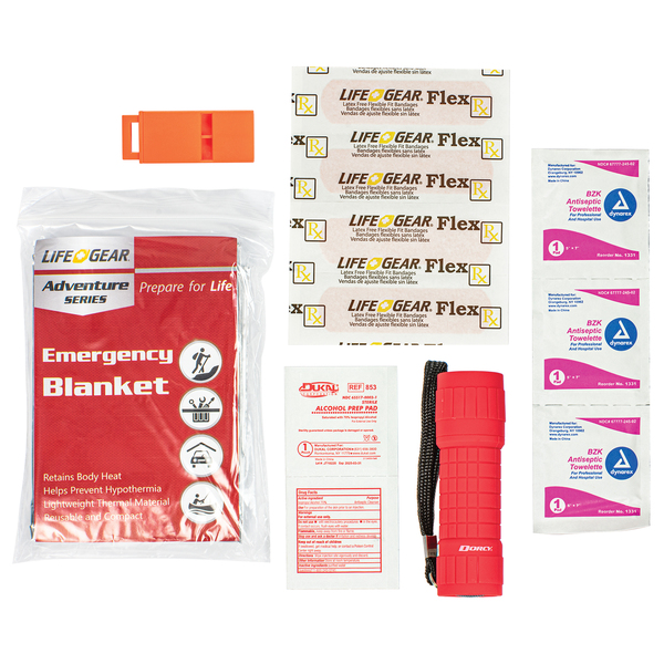 Life+Gear 41-3909 Fast-Pack Disaster Prep Emergency Kit