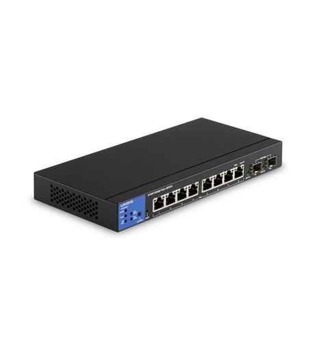 8-Port Managed Gigabit PoE+ Switch