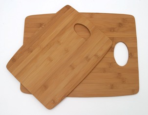 Lipper 869 Bamboo Cutting Boards Set Of 2 Perfect For Any