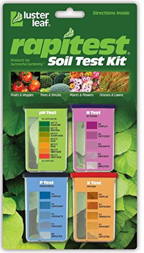 Luster Leaf 1602 Rapitest Soil Test Kit 20 Tests