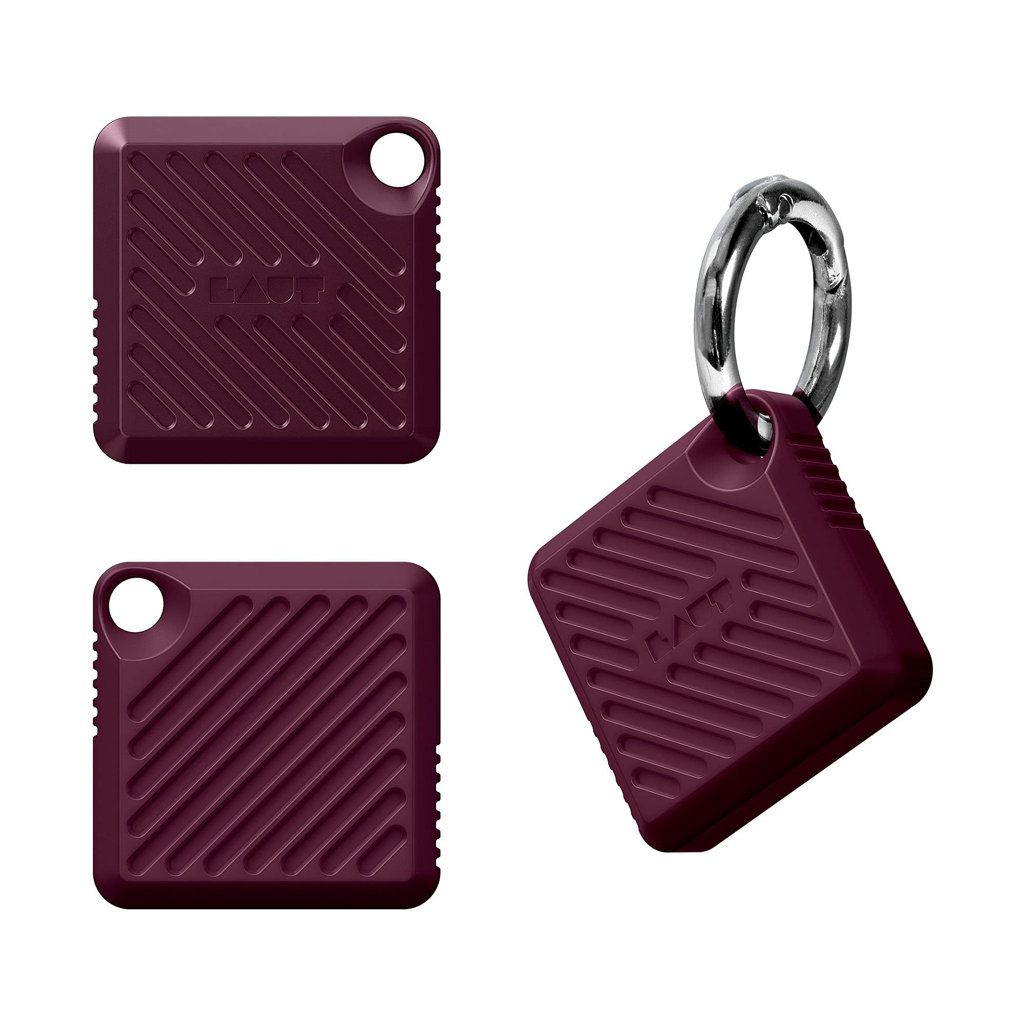 Capsule Impkt Air Tag Case Plum