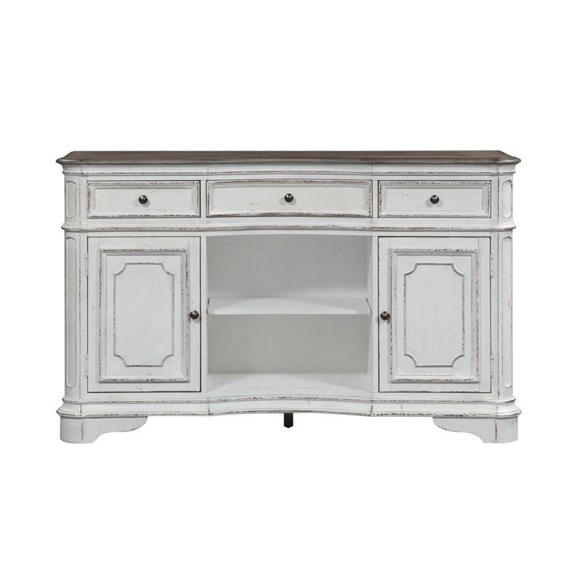 Magnolia Manor Server, Antique White