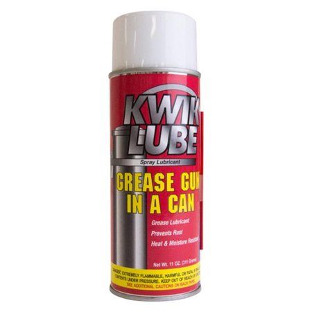 KWIKLUBE - ONE CASE (12 - 11 OZ. CANS) AEROSOL SPRAY GREASE