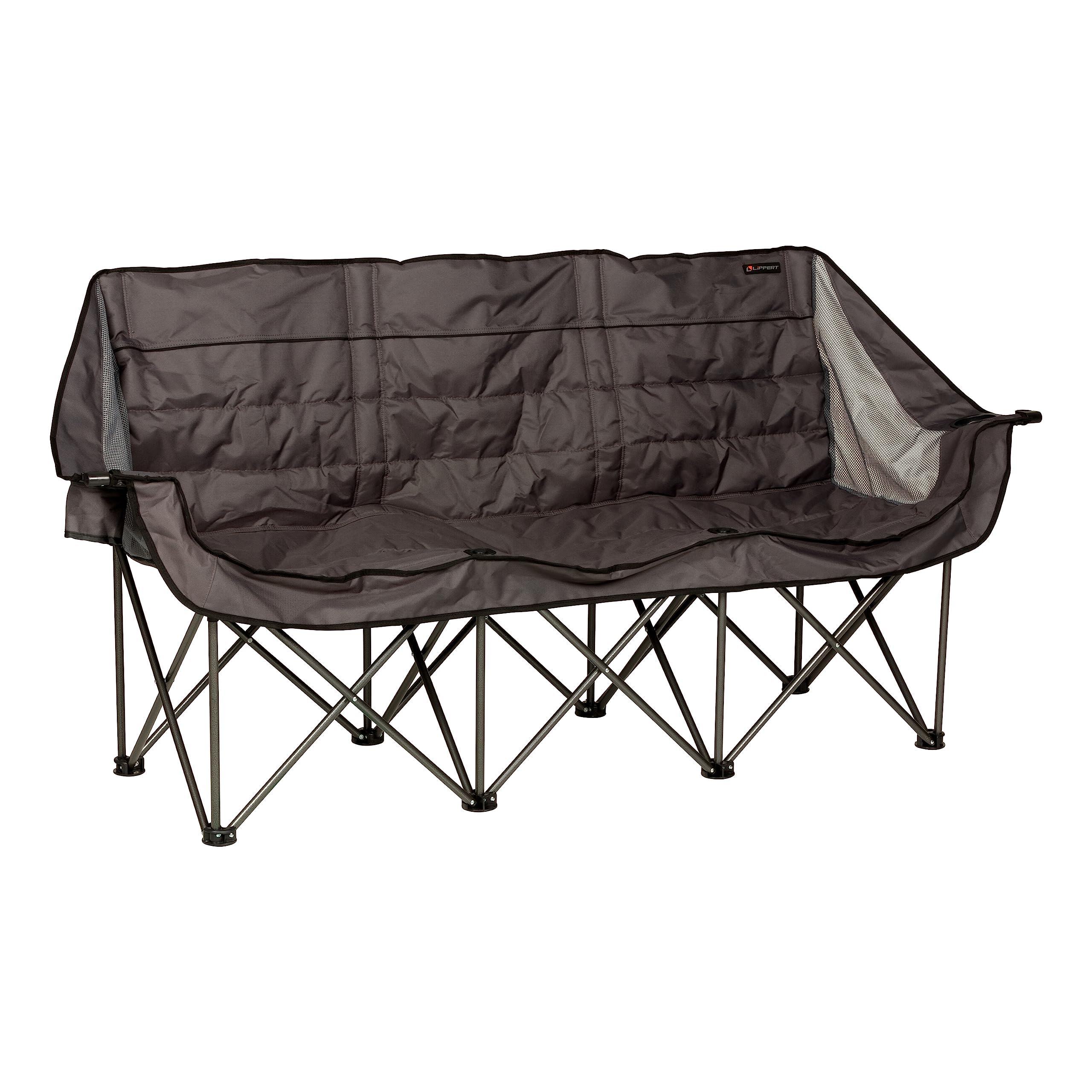 CAMPFIRE FOLDING SOFA DARK GREY