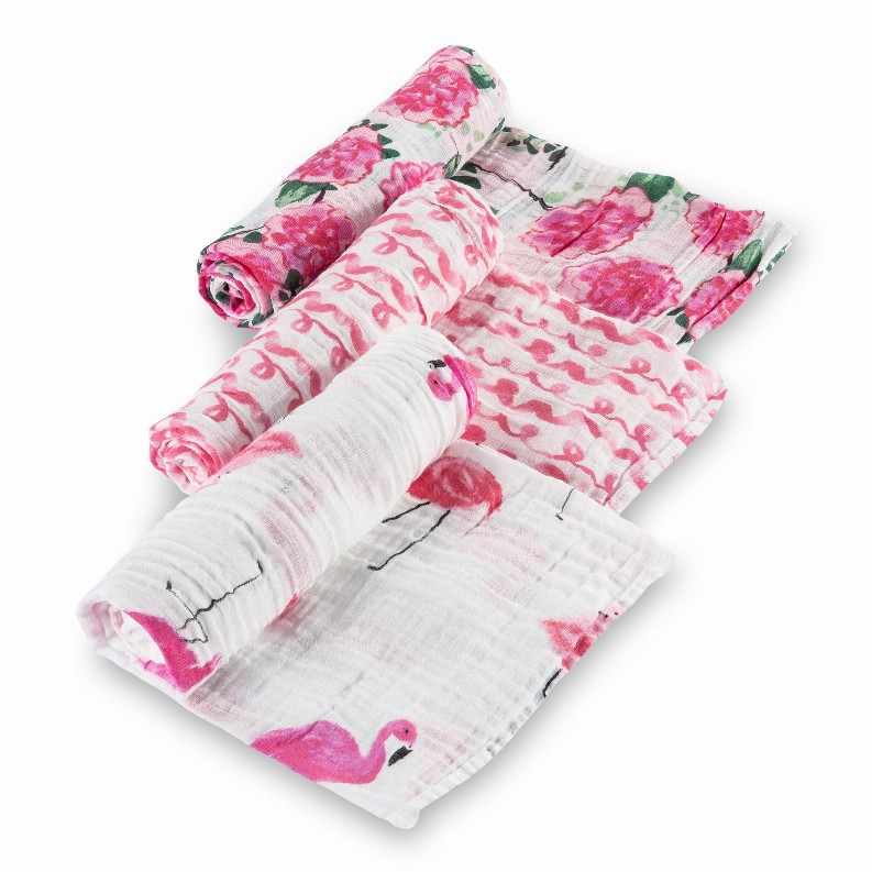 Let's Flamingle - Swaddle Set