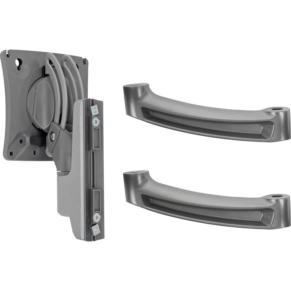 Lorell Mounting Adapter Kit for Monitor - Gray - 3 Display(s) Supported - 27" Screen Support - 60 lb Load Capacity - 1 / Carton