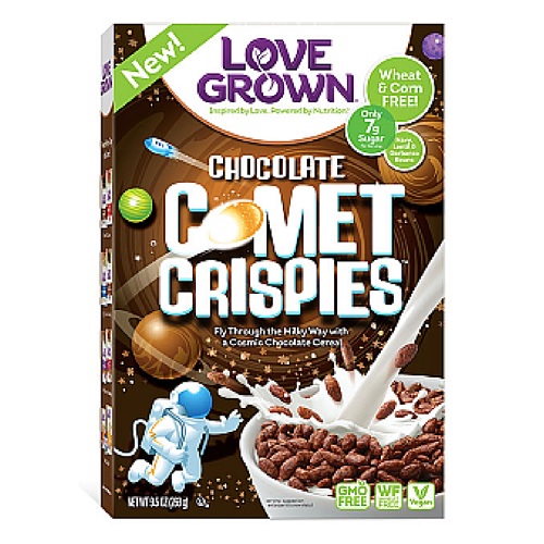 Love Grown Chocolate Comet CrispiesL (6x9.5 OZ)